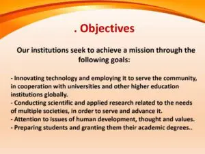 Our Objectives